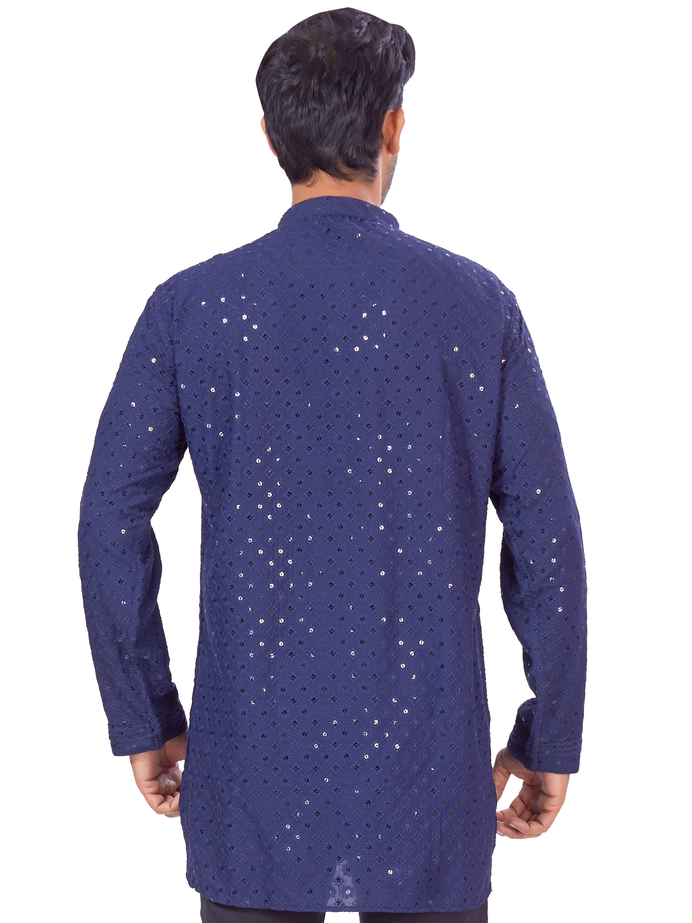 Mens Chikankari Kurta - Roop Darshan