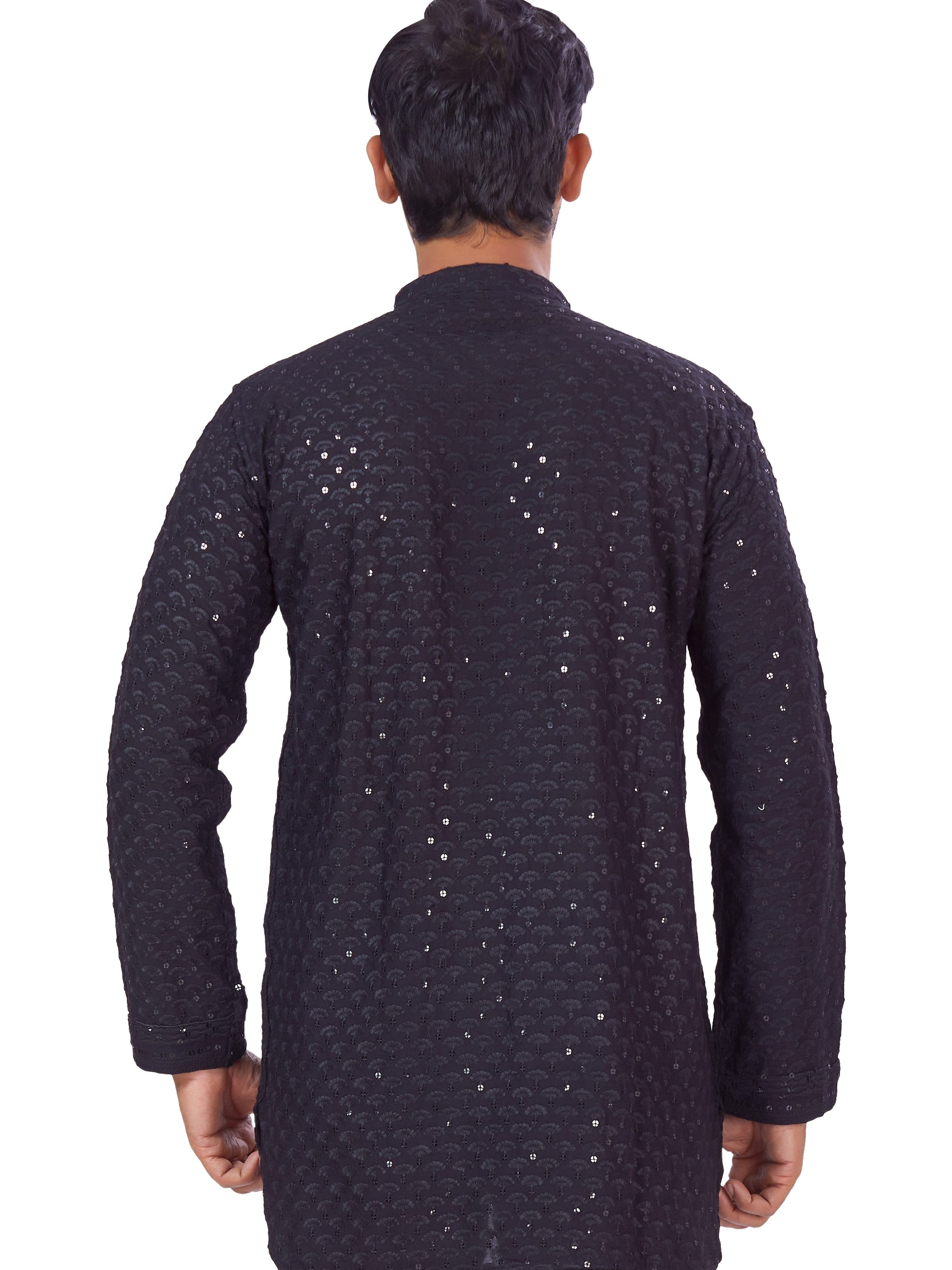 Mens Chikankari Kurta - Roop Darshan