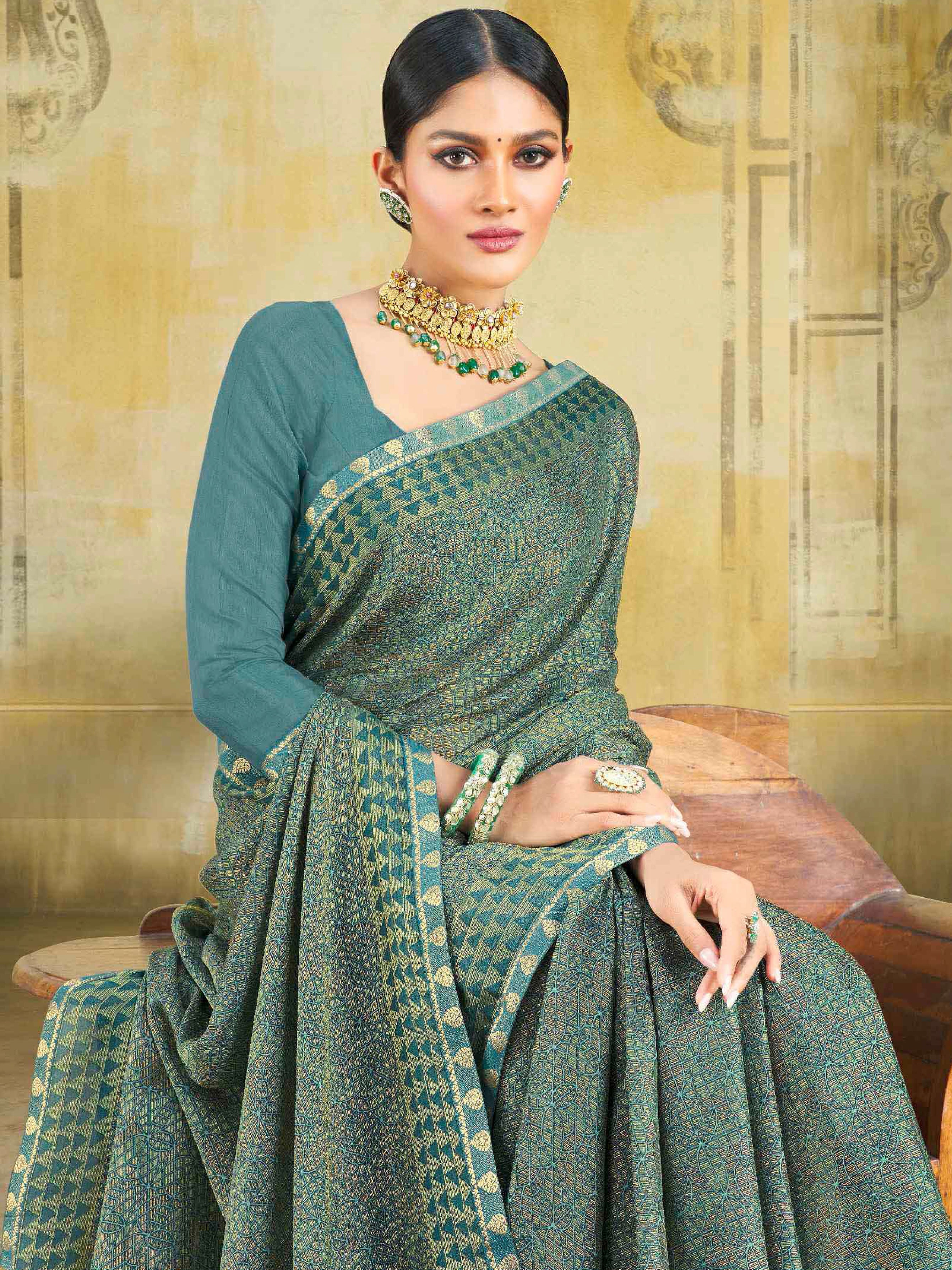 Tanu Saree - Roop Darshan