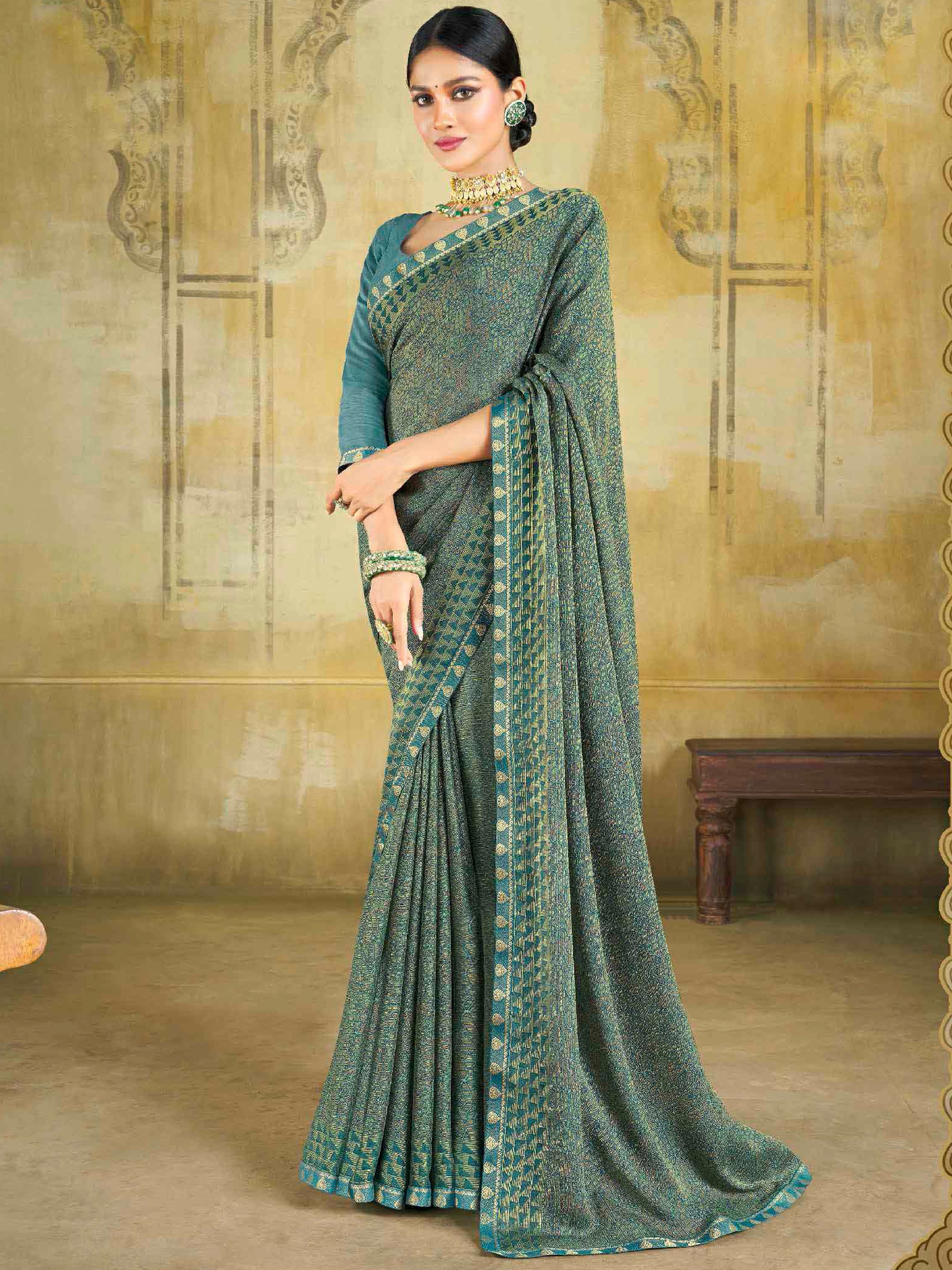 Tanu Saree - Roop Darshan