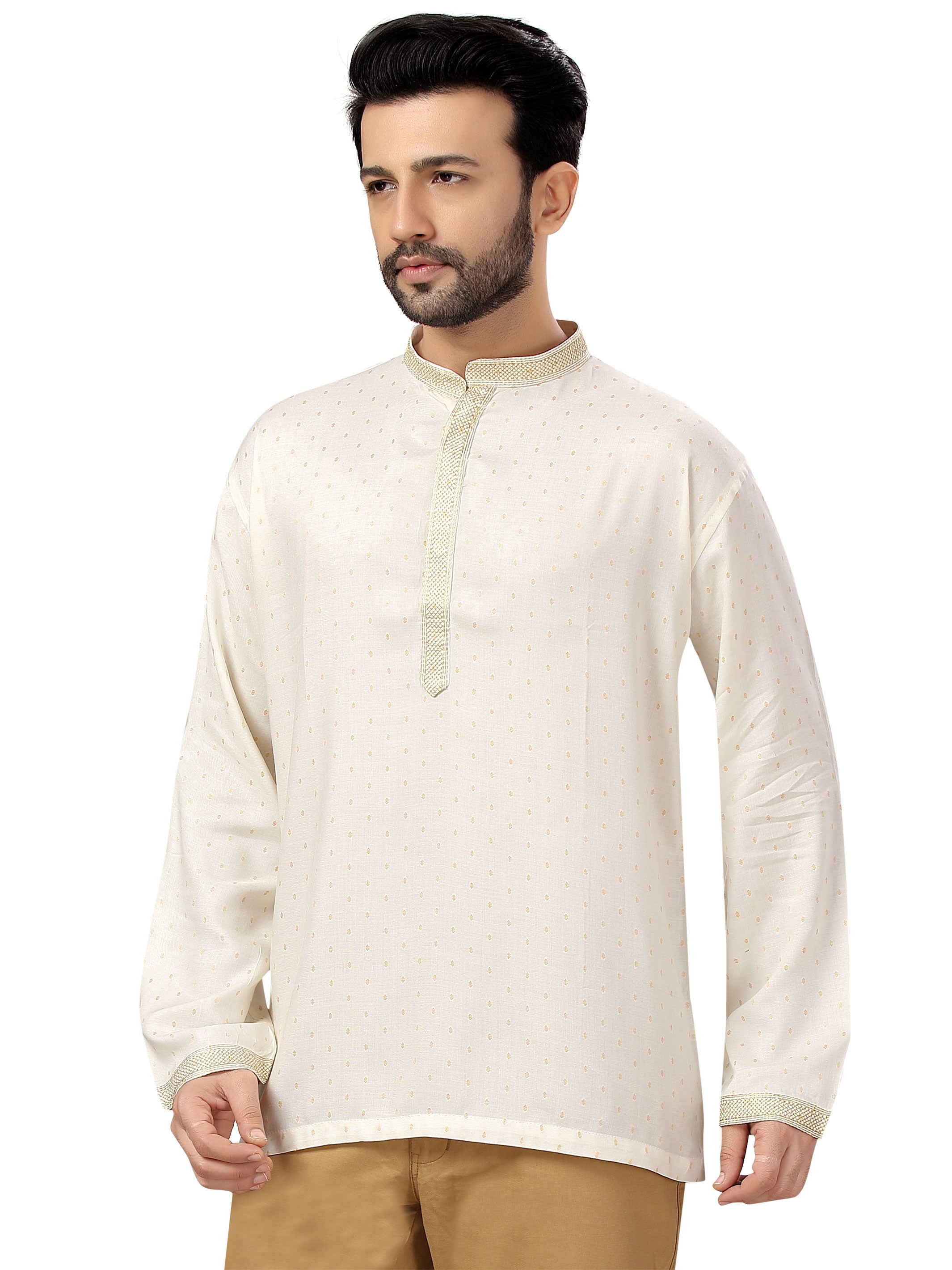 Mens Bandhgala Kurta - Roop Darshan