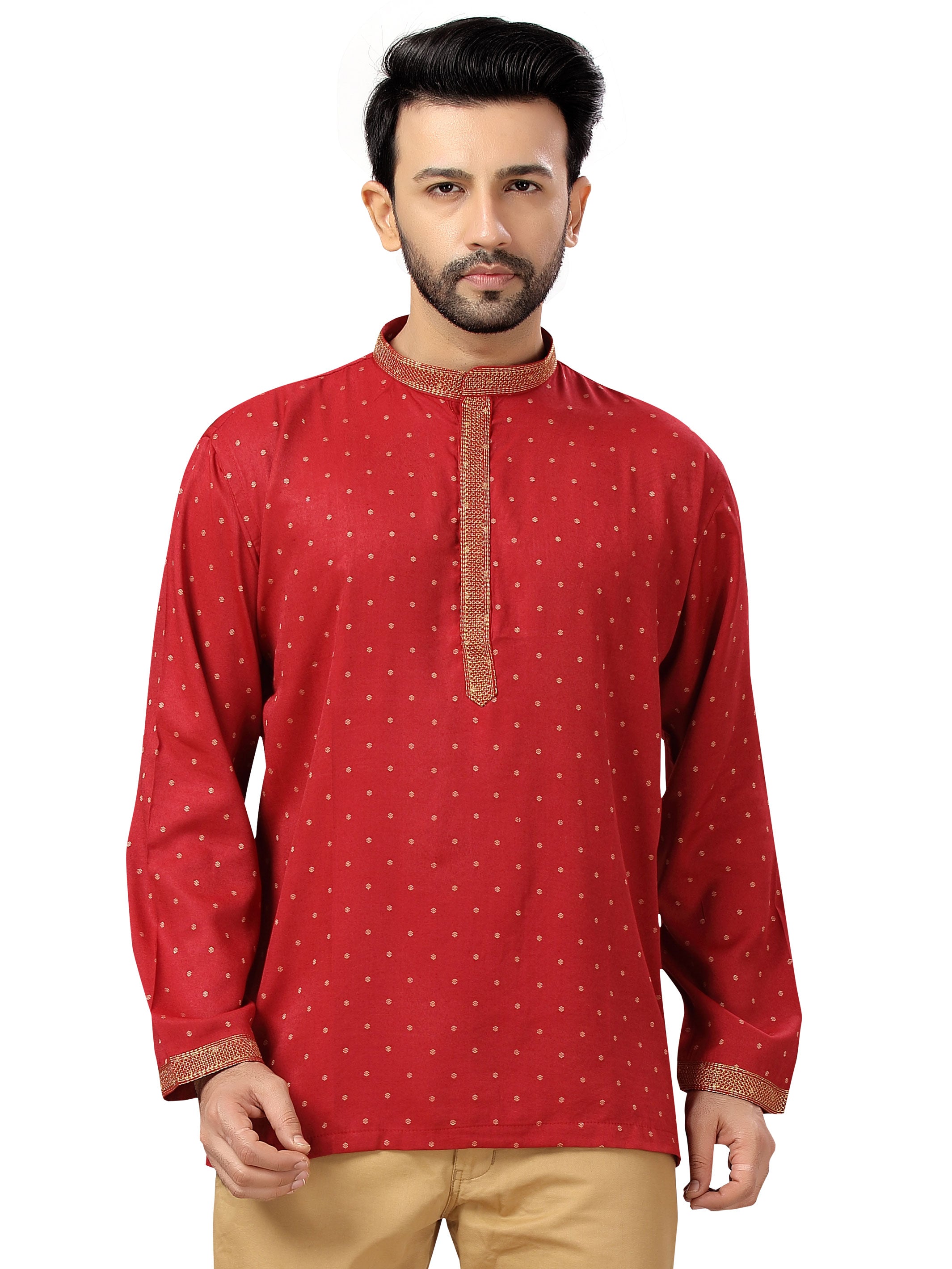 Mens Bandhgala Kurta - Roop Darshan
