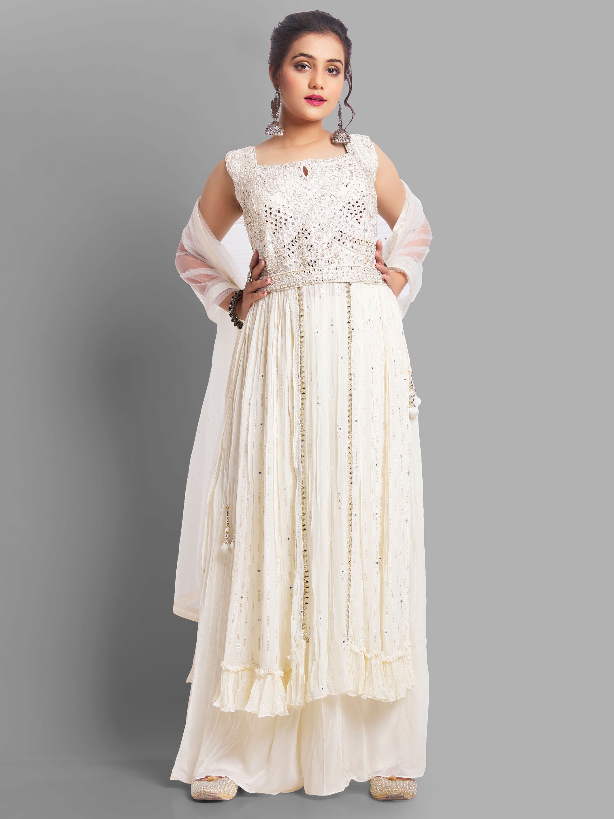 Hetvi Palazzo Suit - Roop Darshan