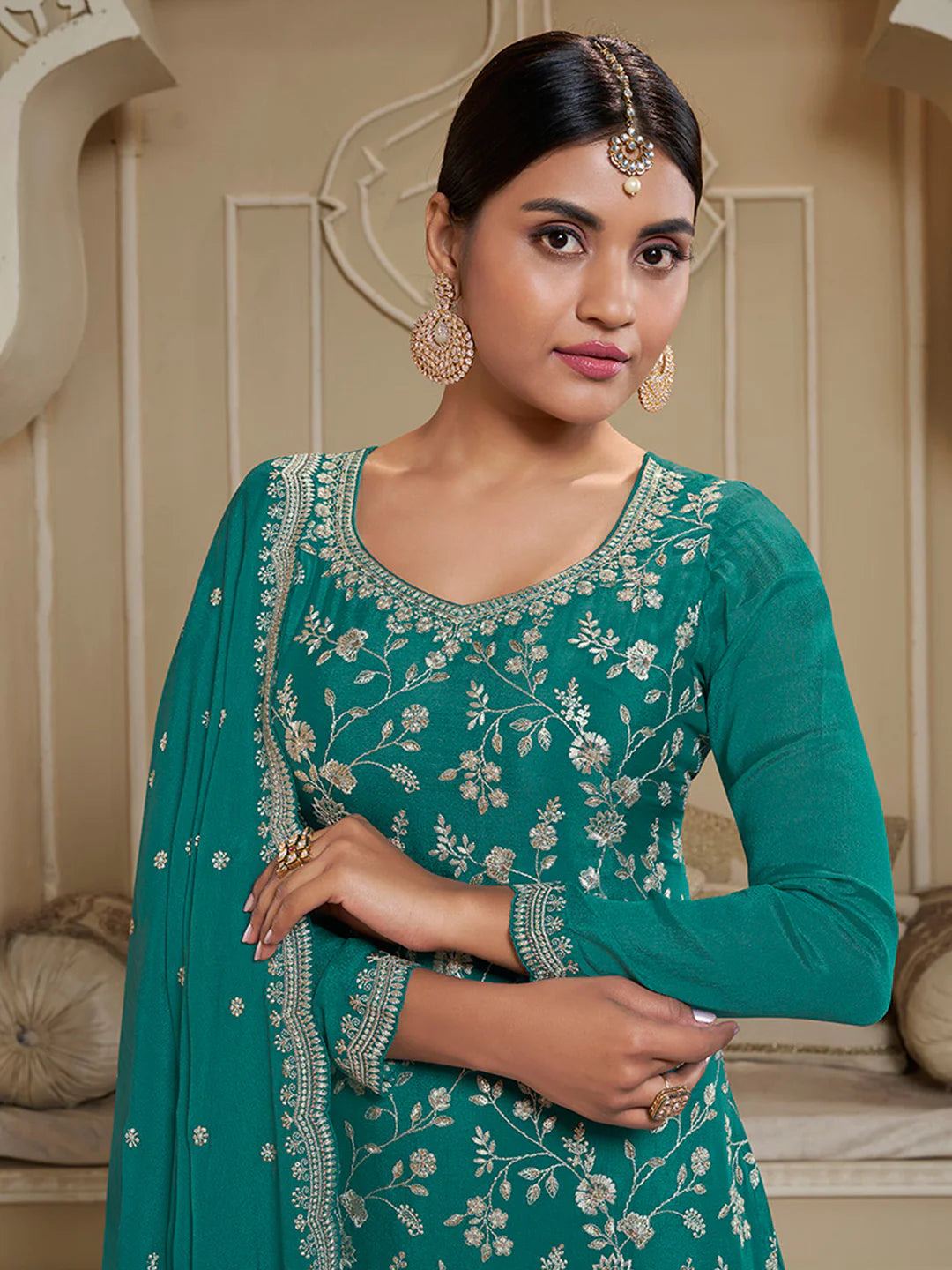 Krupali Palazzo Suit