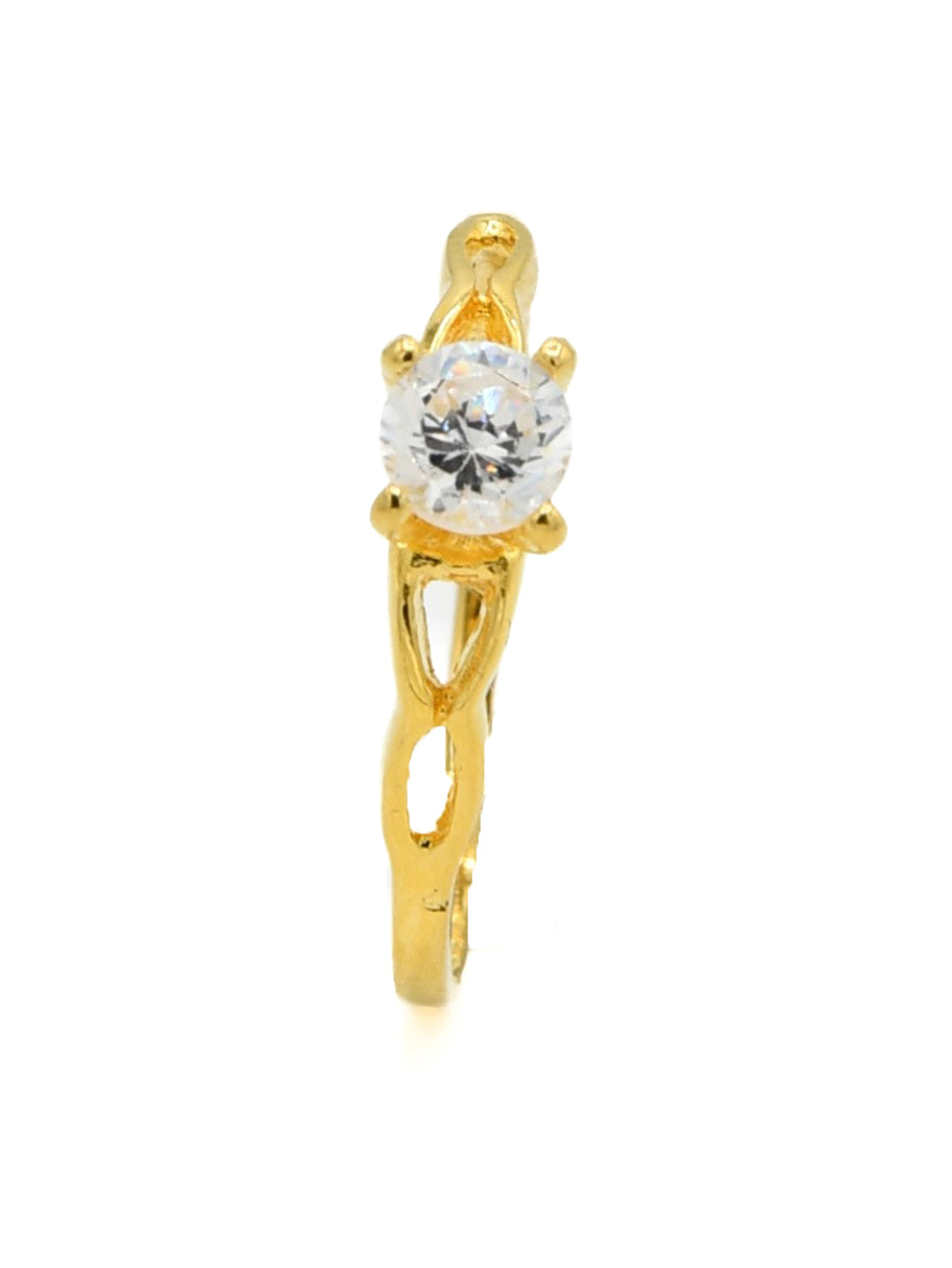 22ct Gold CZ Ladies Ring - Roop Darshan