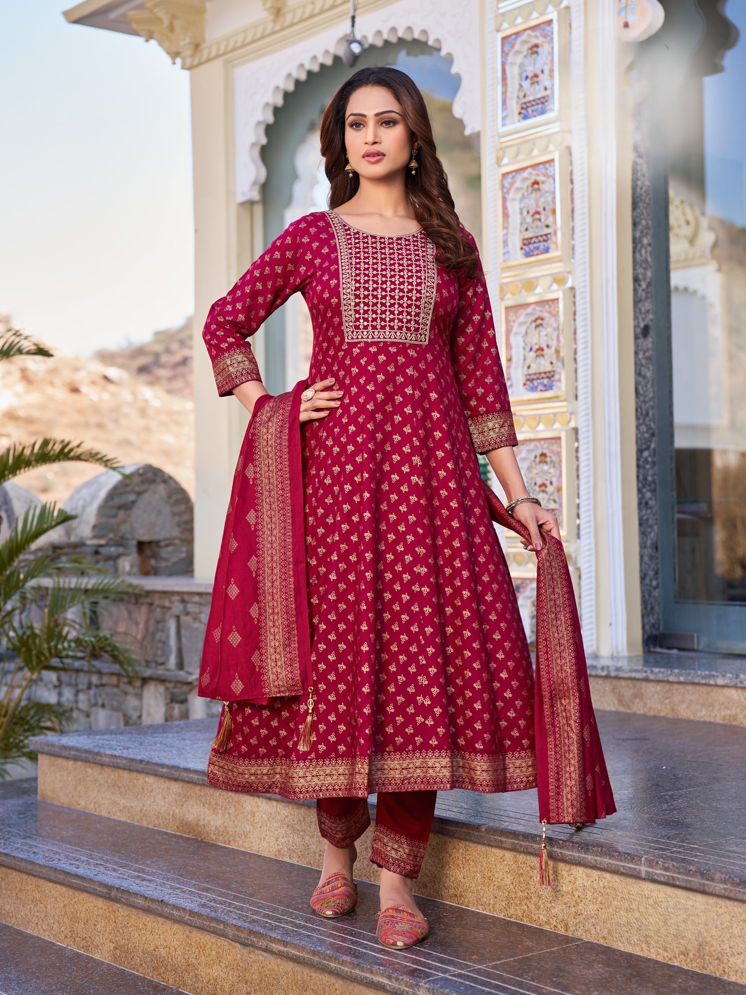 Keshni Flair Kamiz &amp; Pant - Roop Darshan