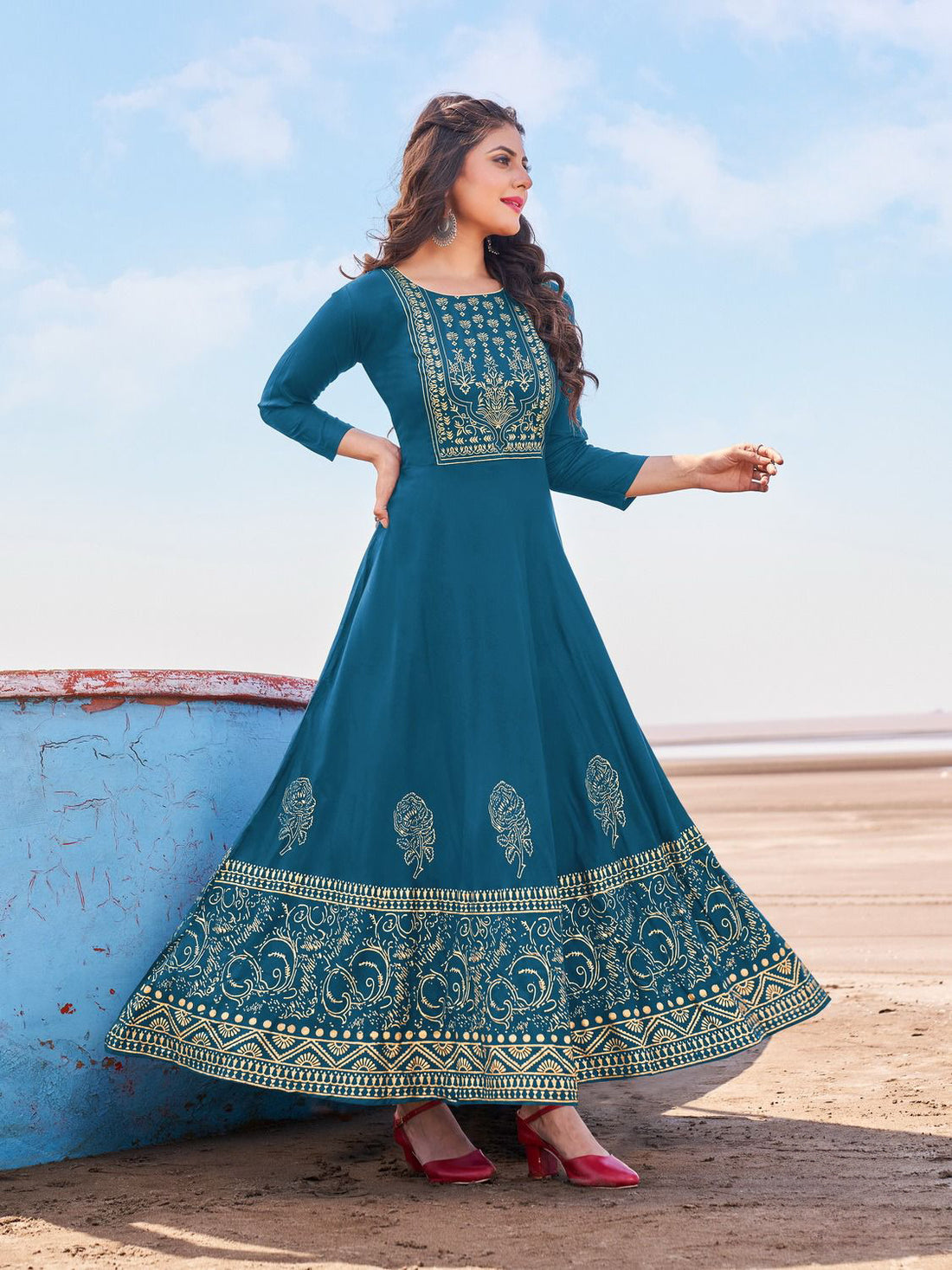 Sonal Flair Kurti - Roop Darshan