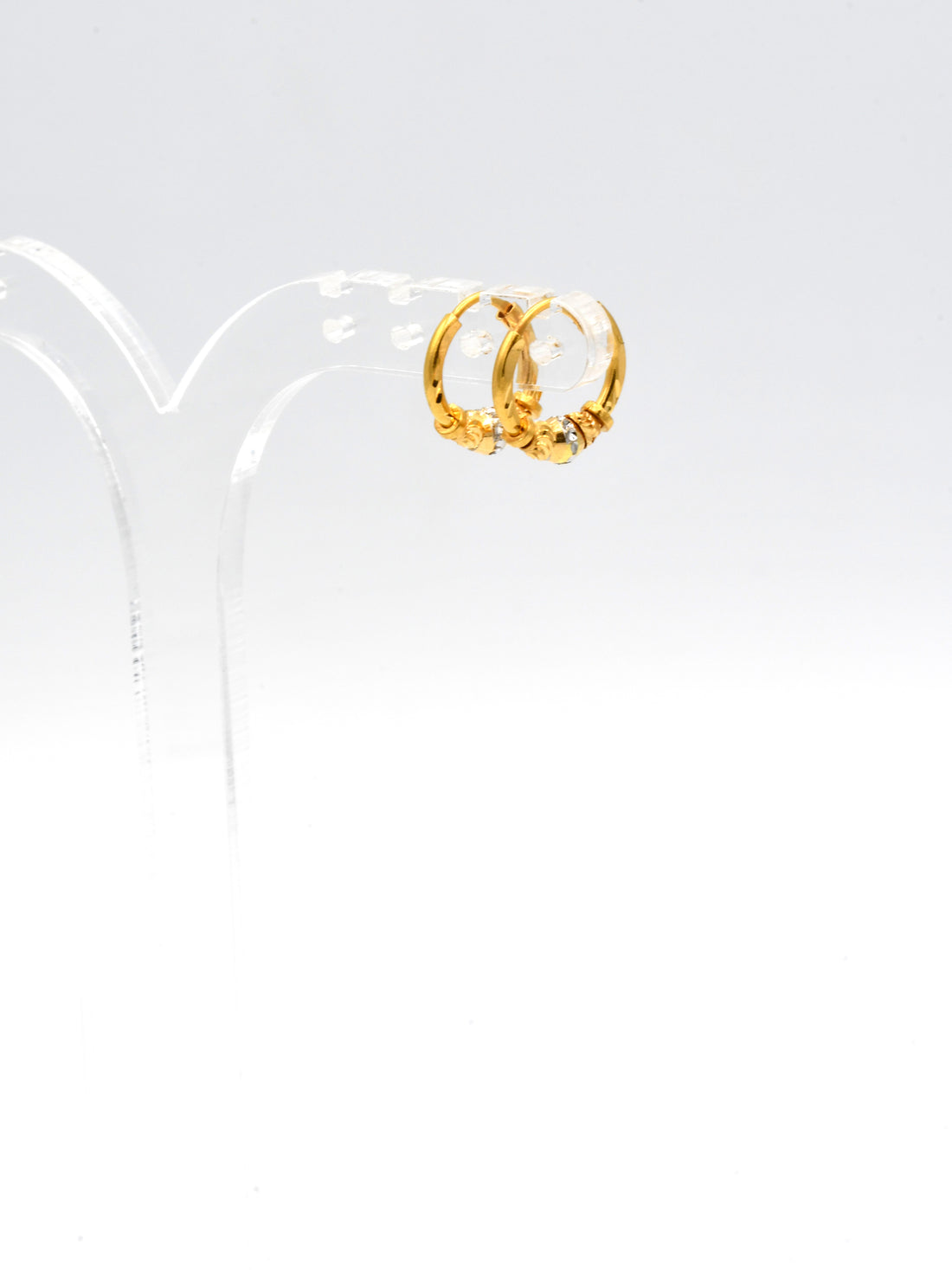 22ct Gold Two Tone Ball Bali - Roop Darshan