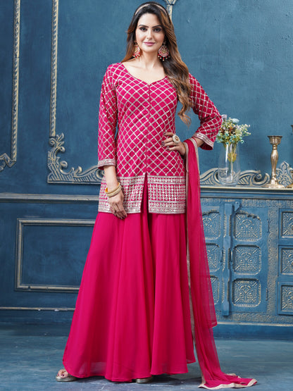 Diya Palazzo Suit - Roop Darshan