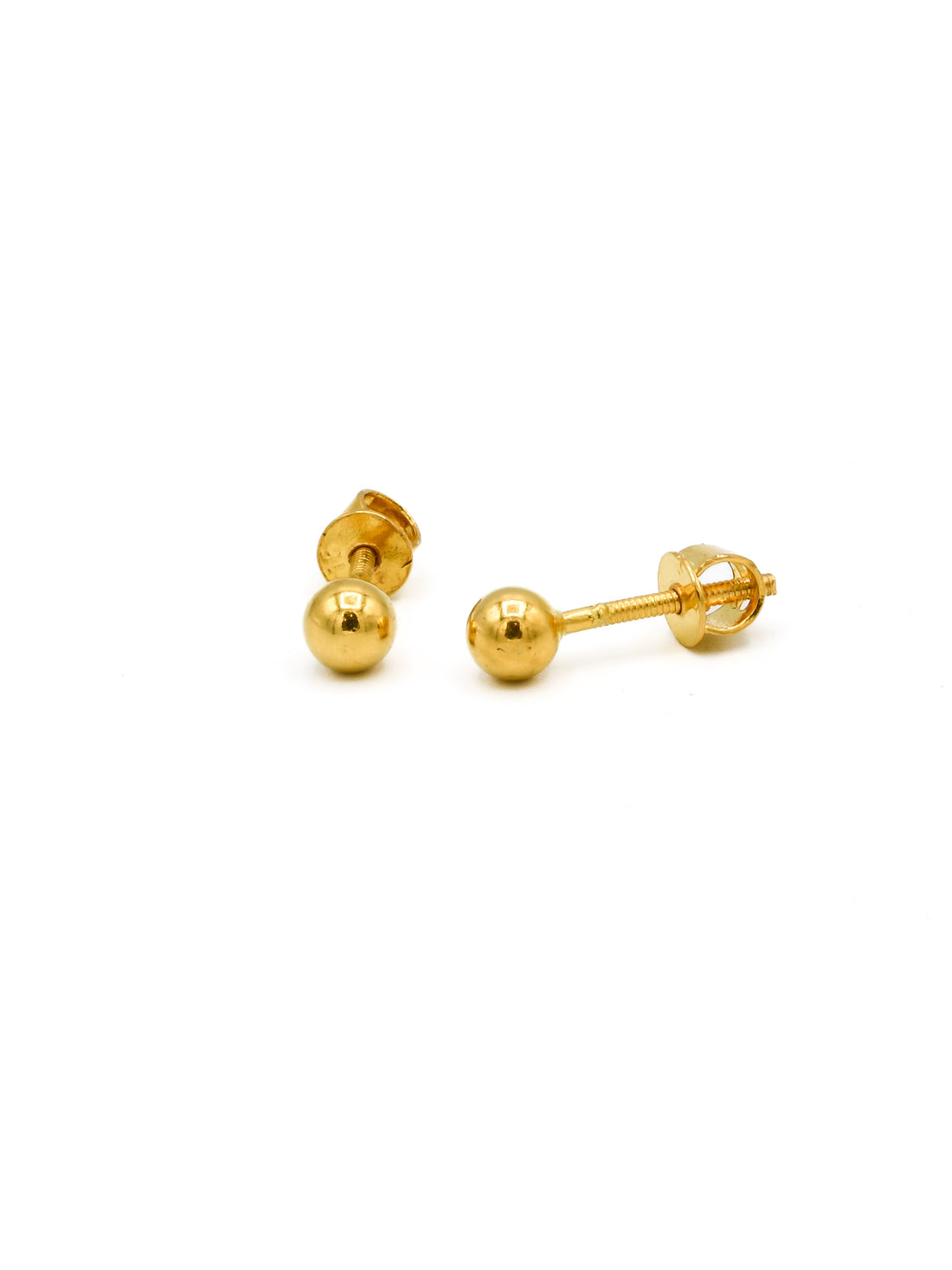 22ct Gold Stud Earrings - Roop Darshan