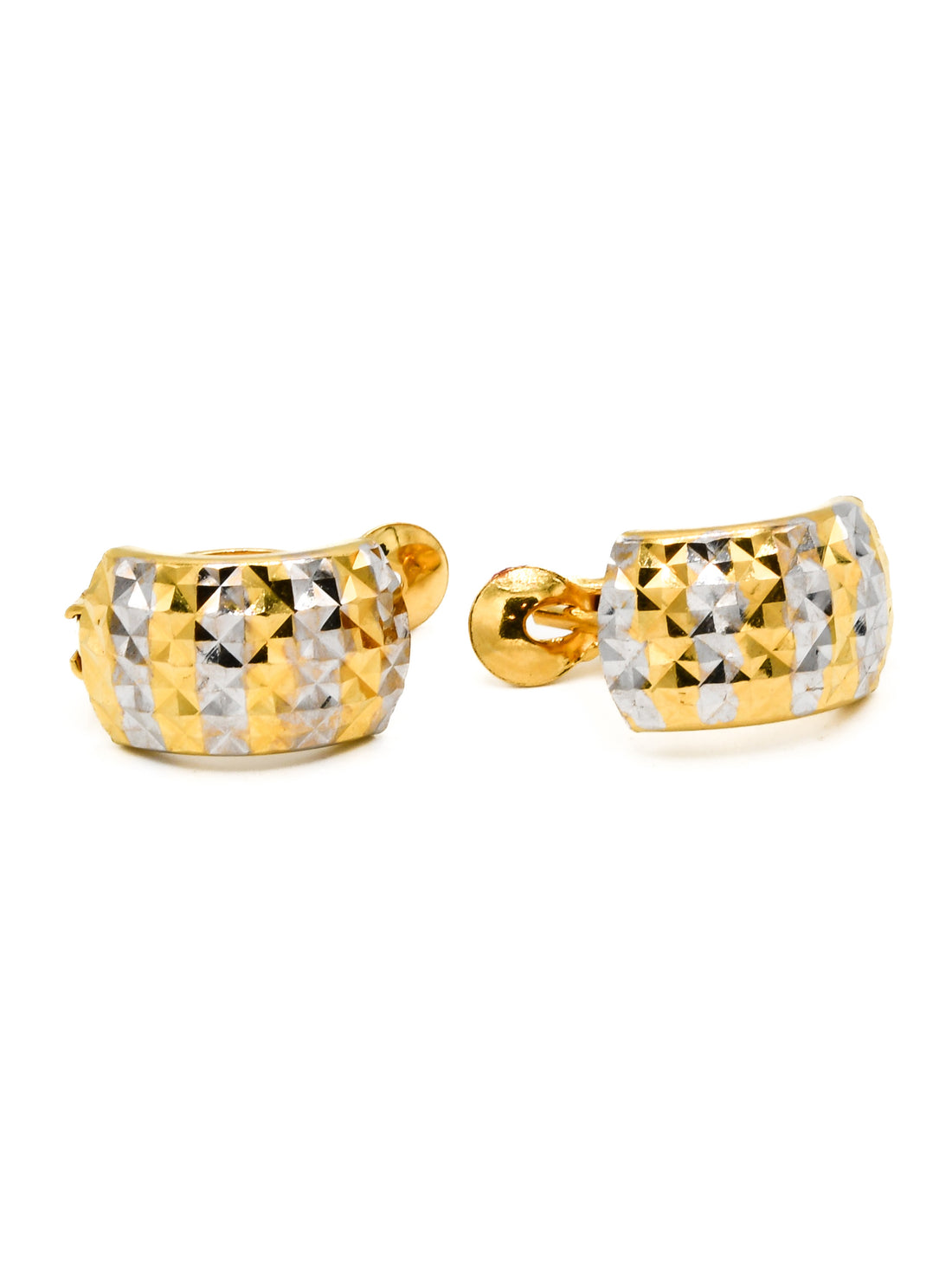 22ct Gold Two Tone Spring Bali - Roop Darshan