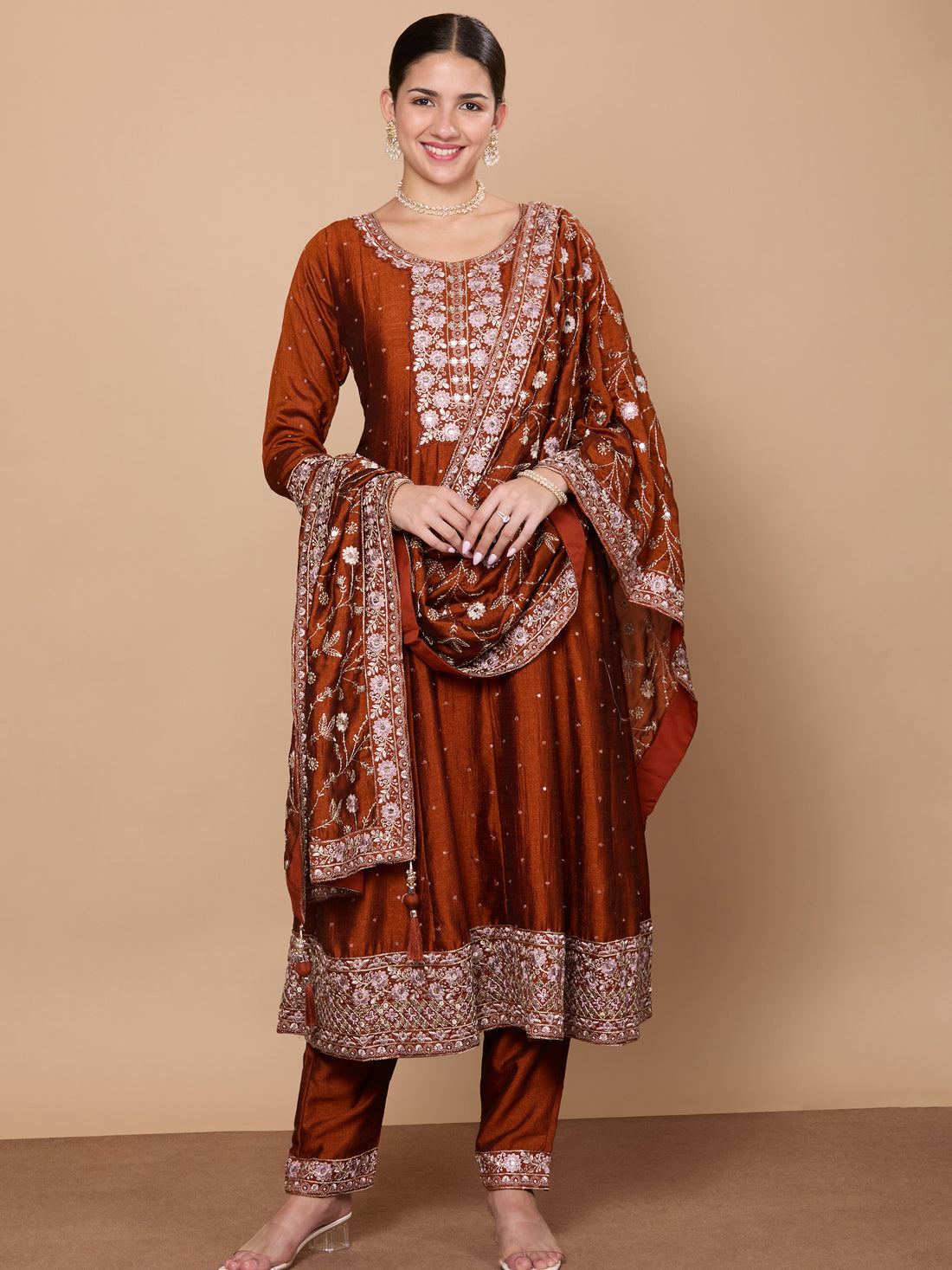 Aarna Flair Kamiz &amp; Pant - Roop Darshan