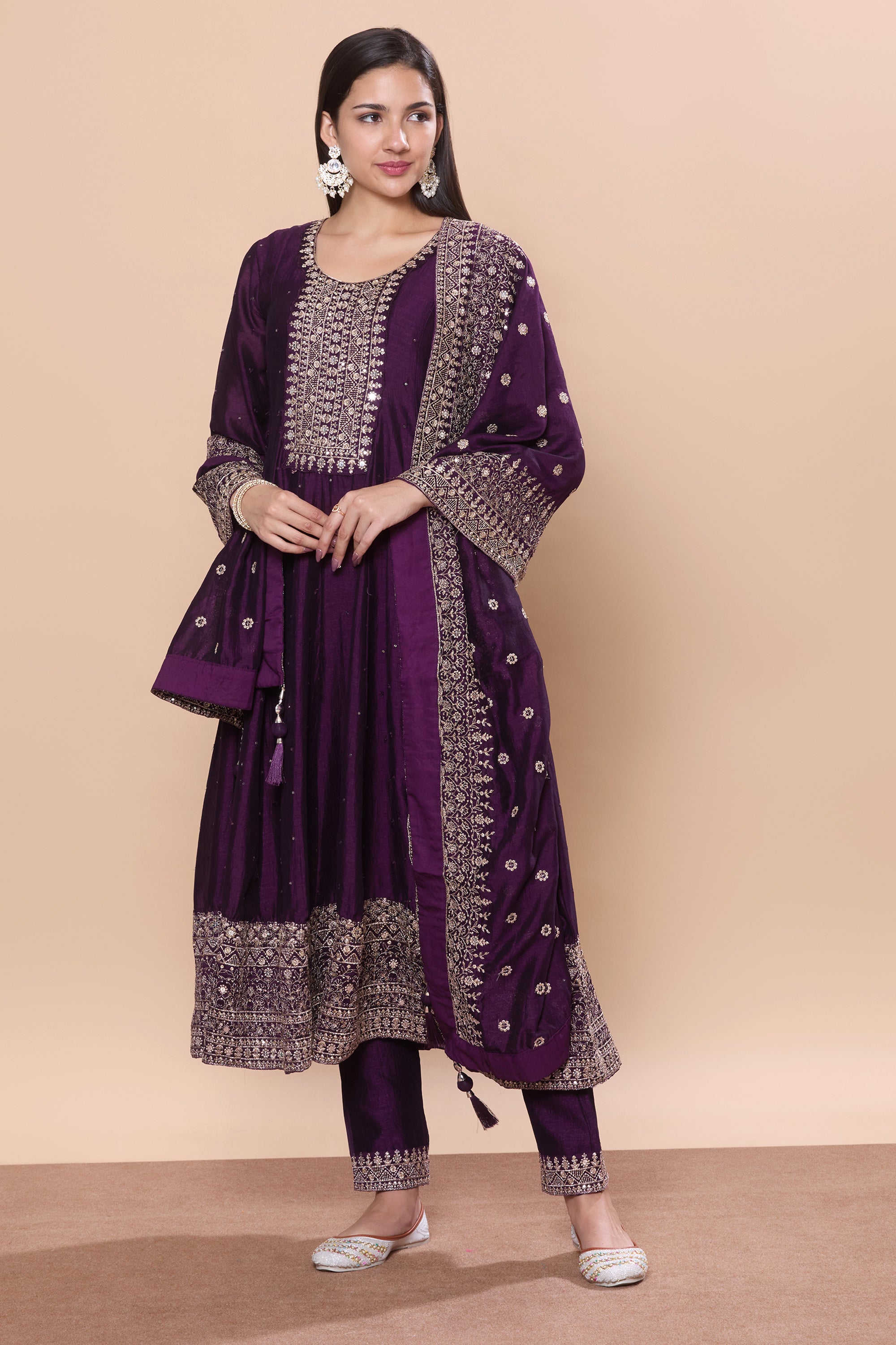 Mahira Flair Kamiz &amp; Pant - Roop Darshan