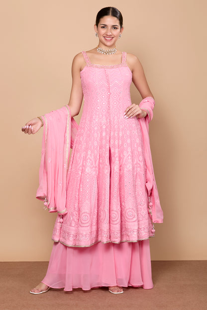 Falak Flair Plazzo Suit - Roop Darshan
