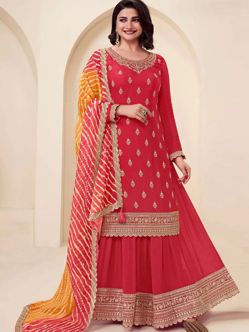 Tisha Palazzo Suit - Roop Darshan