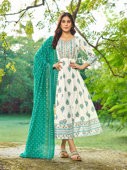 Aayna Kurti With Dupatta - Roop Darshan