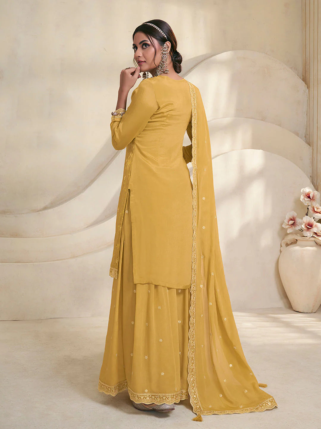 Somya Palazzo Suit - Roop Darshan