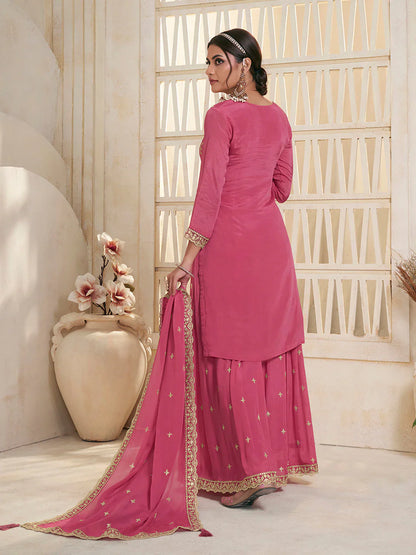 Somya Palazzo Suit - Roop Darshan