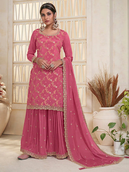 Somya Palazzo Suit - Roop Darshan