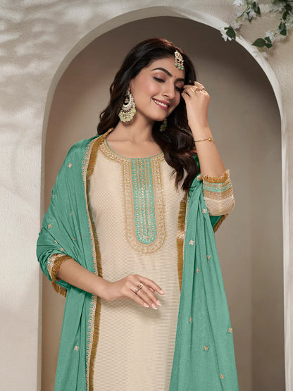 Falguni Straight Kamiz &amp; Pant - Roop Darshan