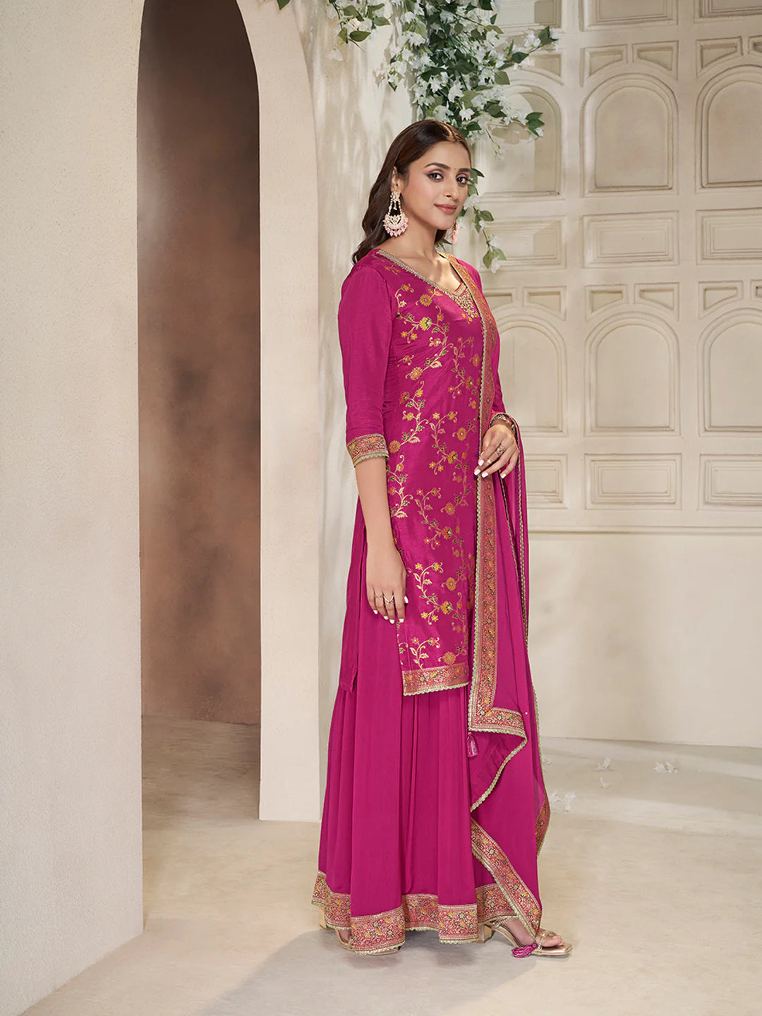 Amaira Palazzo Suit - Roop Darshan