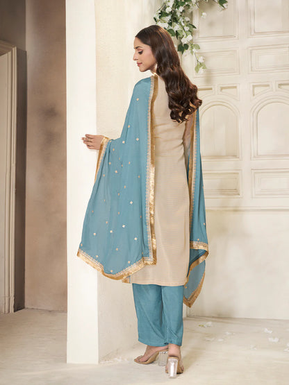 Falguni Straight Kamiz &amp; Pant - Roop Darshan