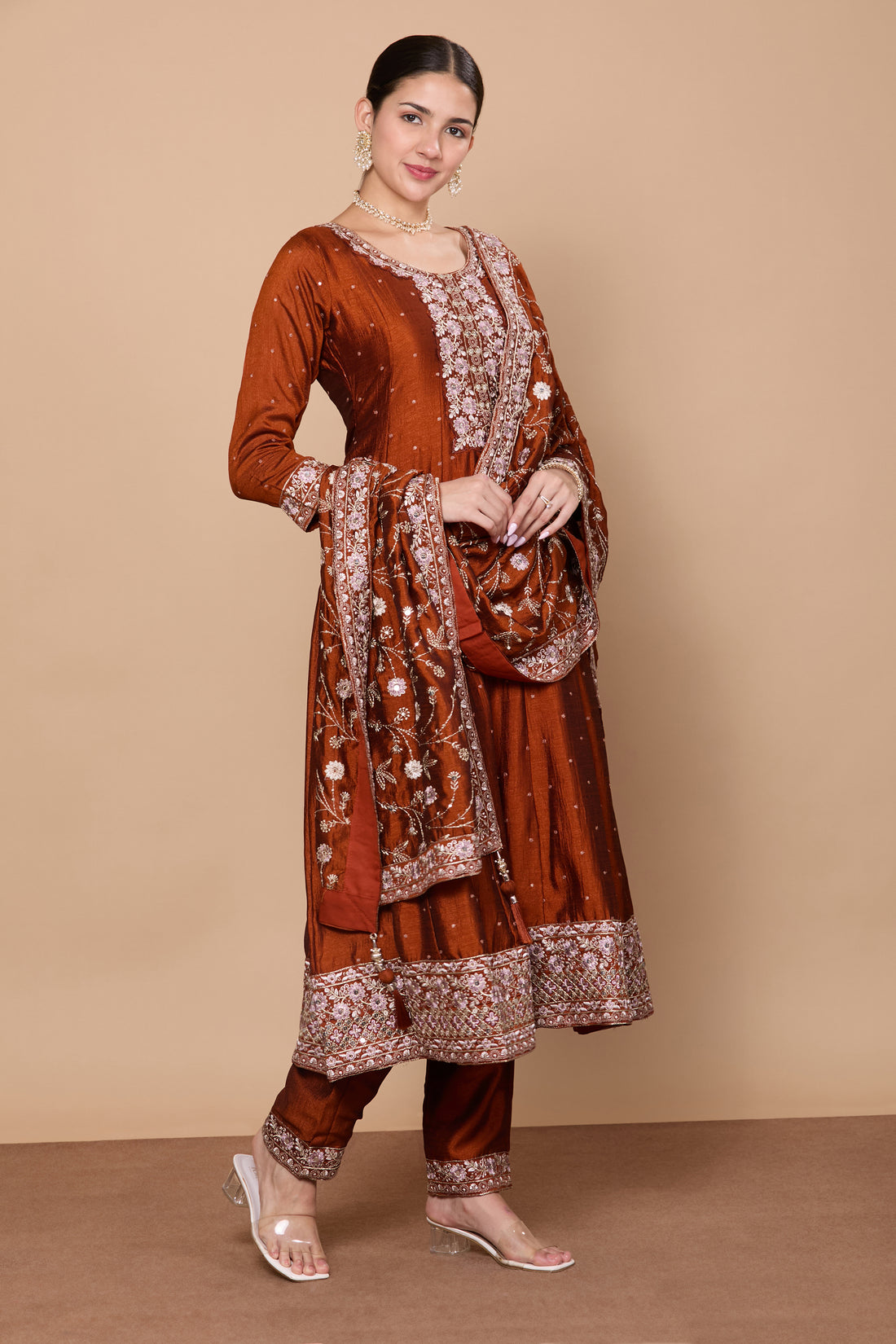 Aarna Flair Kamiz &amp; Pant - Roop Darshan