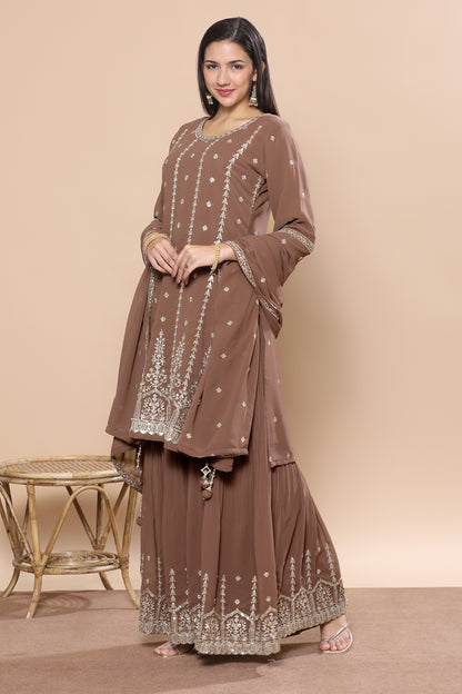 Safina Palazzo Suit - Roop Darshan