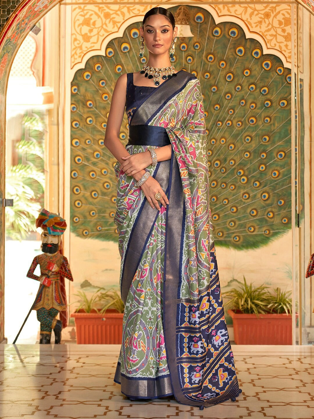 Vrinda Patola Saree - Roop Darshan