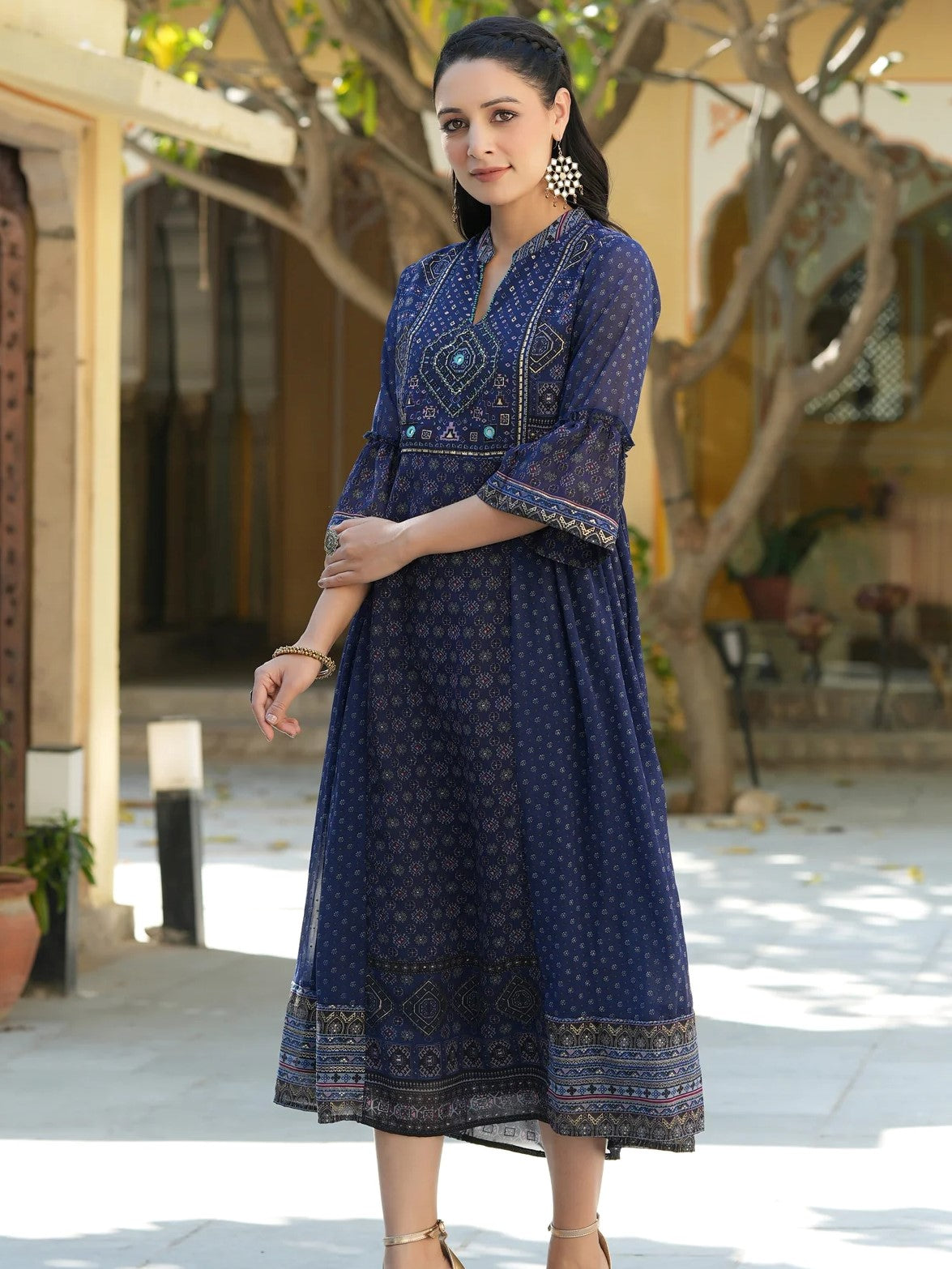 Kisha Flair Kurti - Roop Darshan