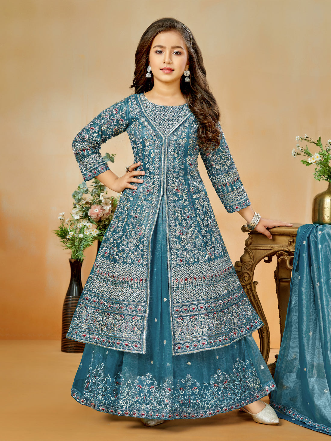 Ritika Long Top Lehenga - Roop Darshan