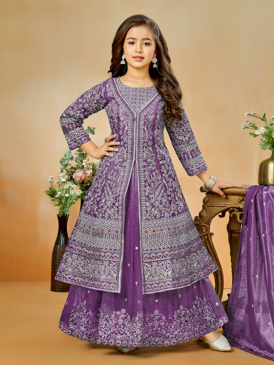 Ritika Long Top Lehenga - Roop Darshan