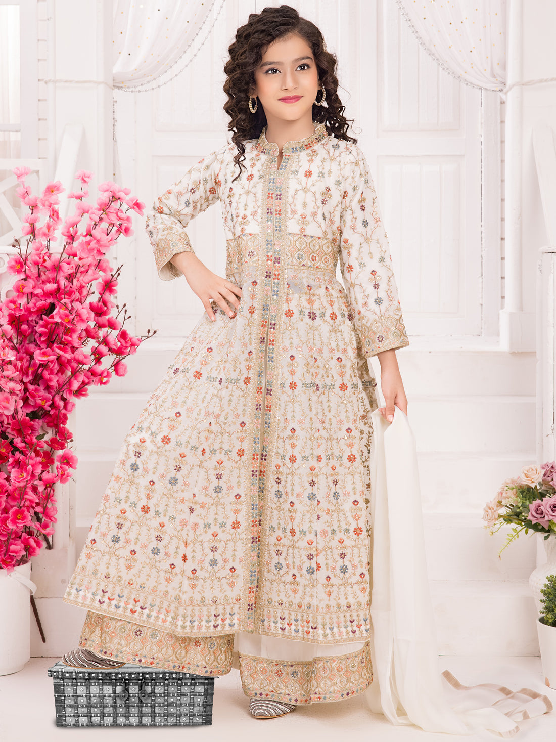 Vaishali Palazzo Suit - Roop Darshan