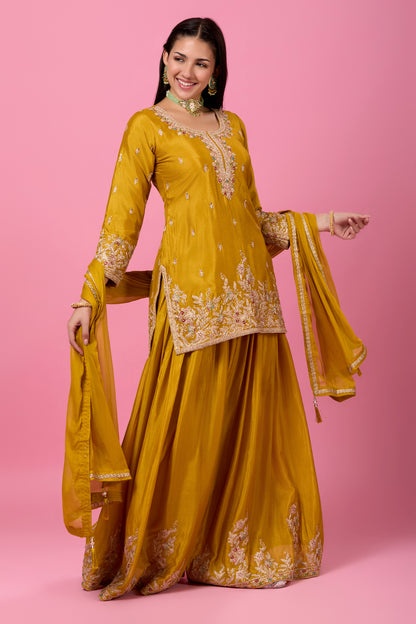 Gauri Palazzo Suit - Roop Darshan