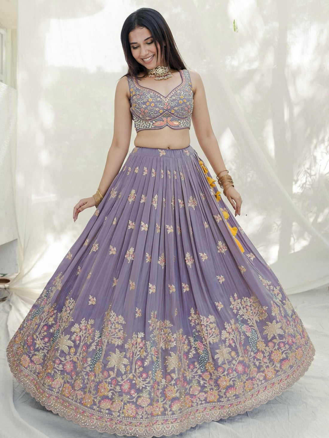 Nyasa Lahenga Choli - Roop Darshan