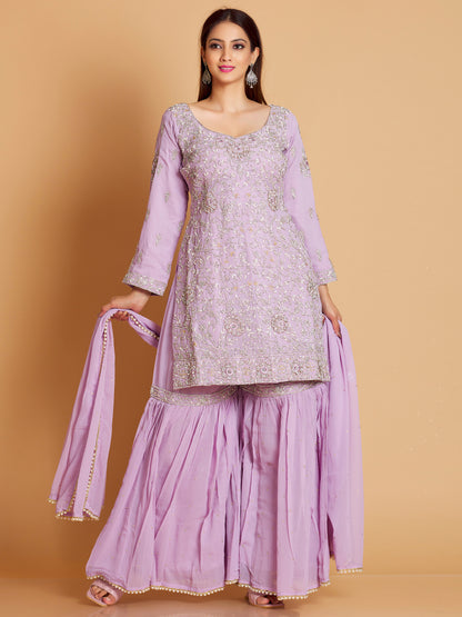 Radhika Sharara Suit - Roop Darshan