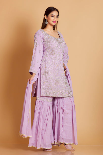 Radhika Sharara Suit - Roop Darshan