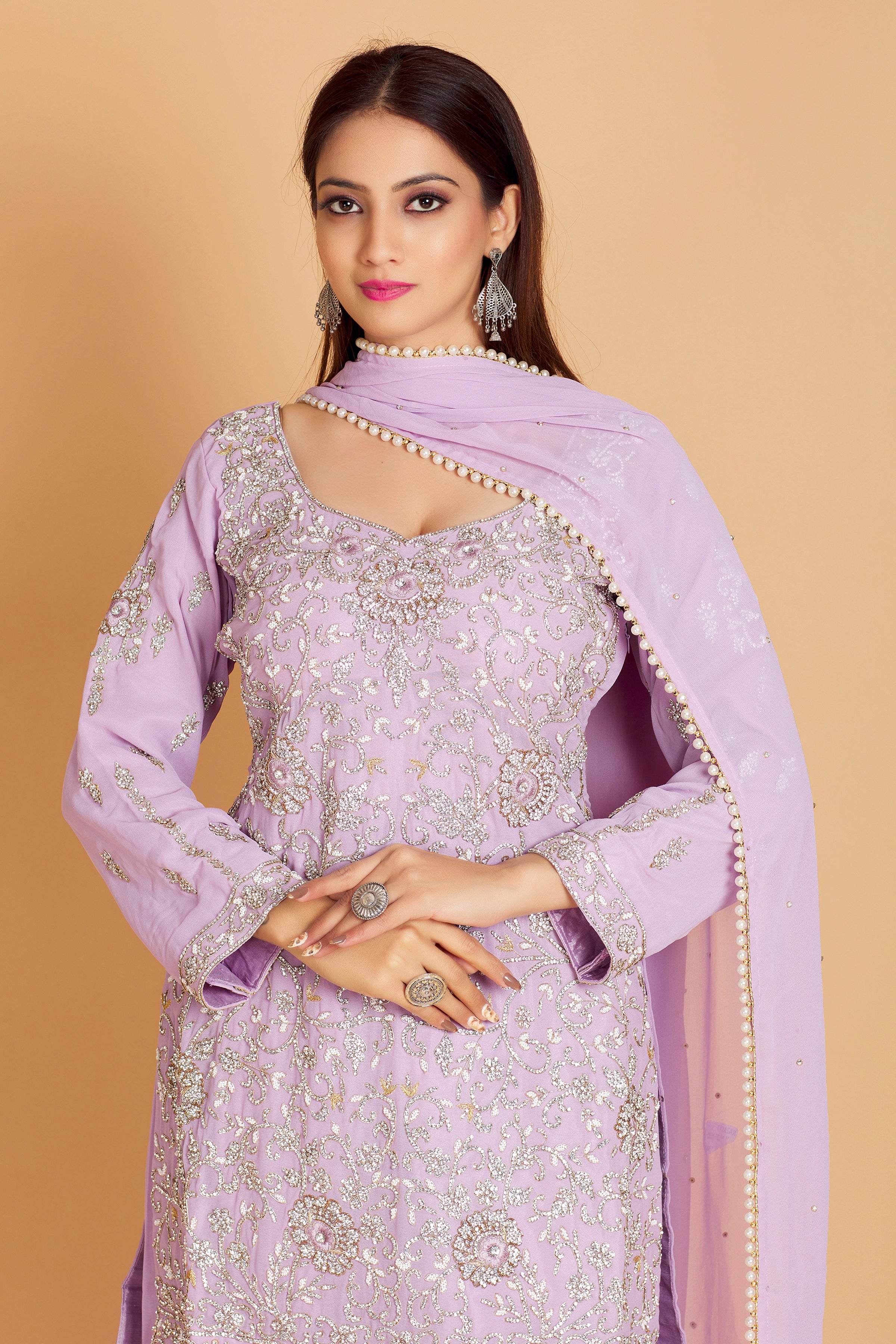 Radhika Sharara Suit - Roop Darshan