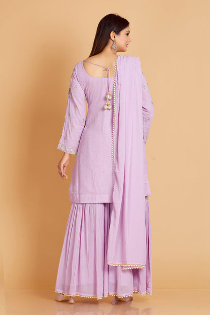 Radhika Sharara Suit - Roop Darshan