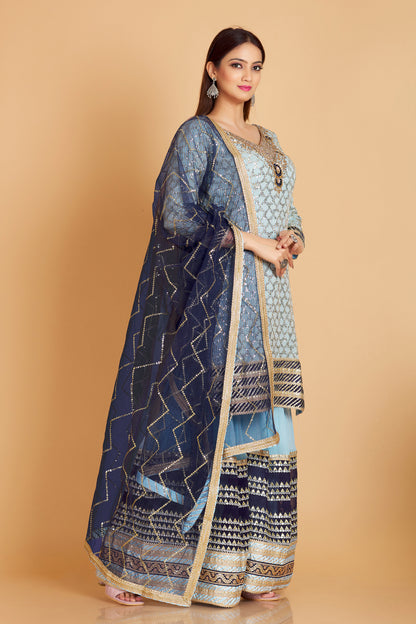 Matali Sharara Suit - Roop Darshan