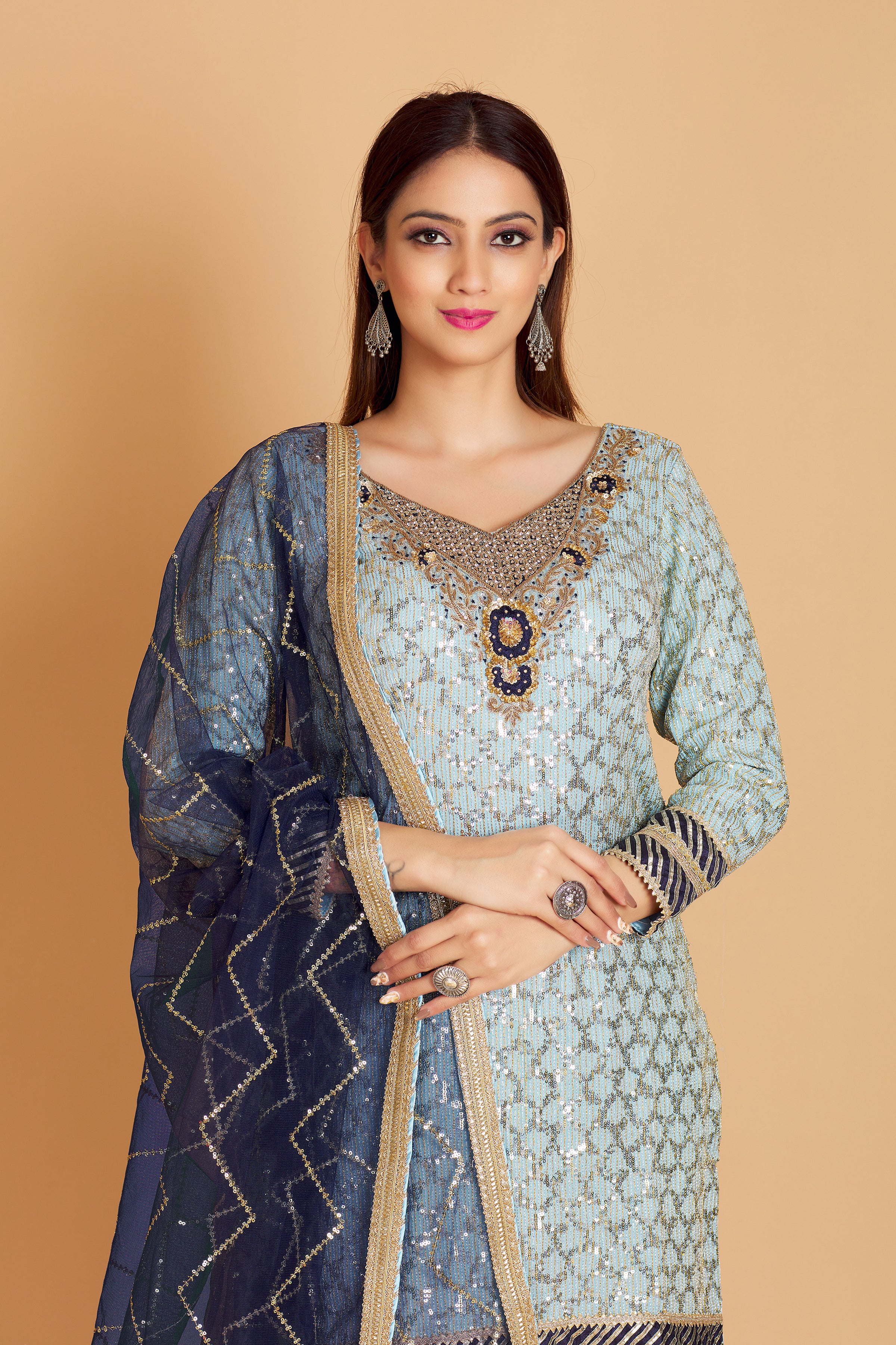 Matali Sharara Suit - Roop Darshan