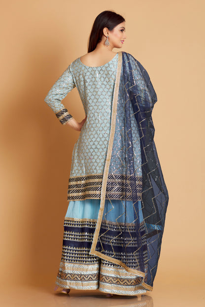 Matali Sharara Suit - Roop Darshan