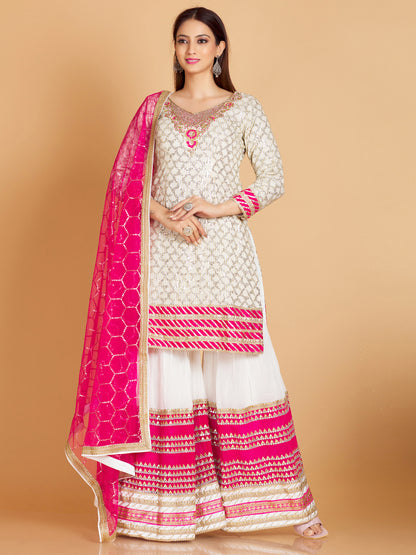 Matali Sharara Suit - Roop Darshan