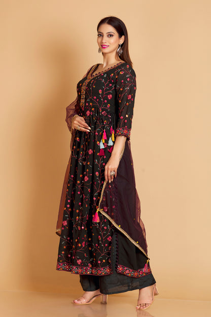 Medini Palazoo Suit - Roop Darshan