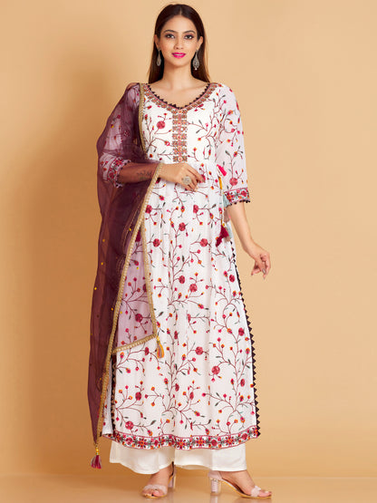 Medini Palazoo Suit - Roop Darshan