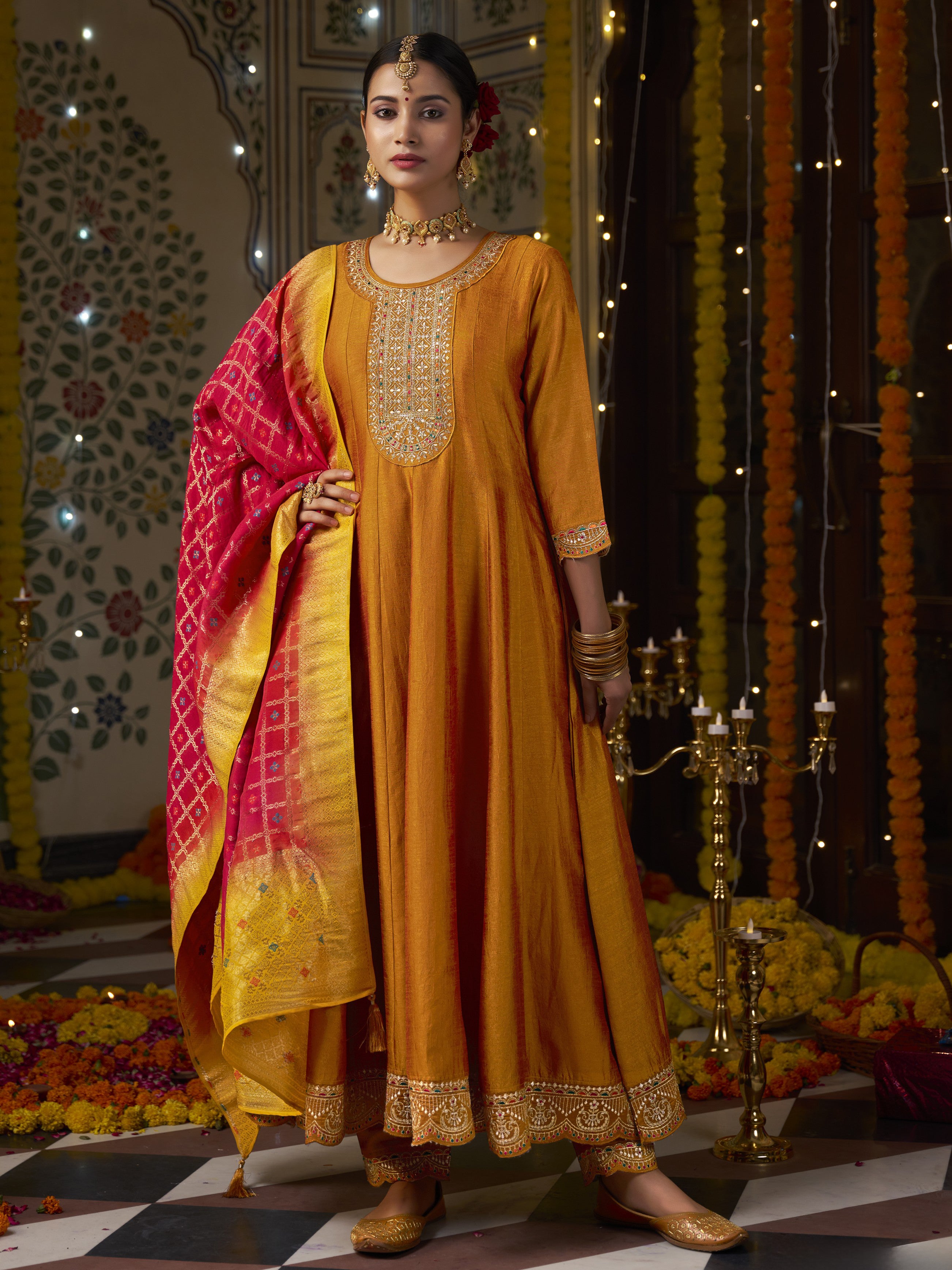 Aachal Flair Suit