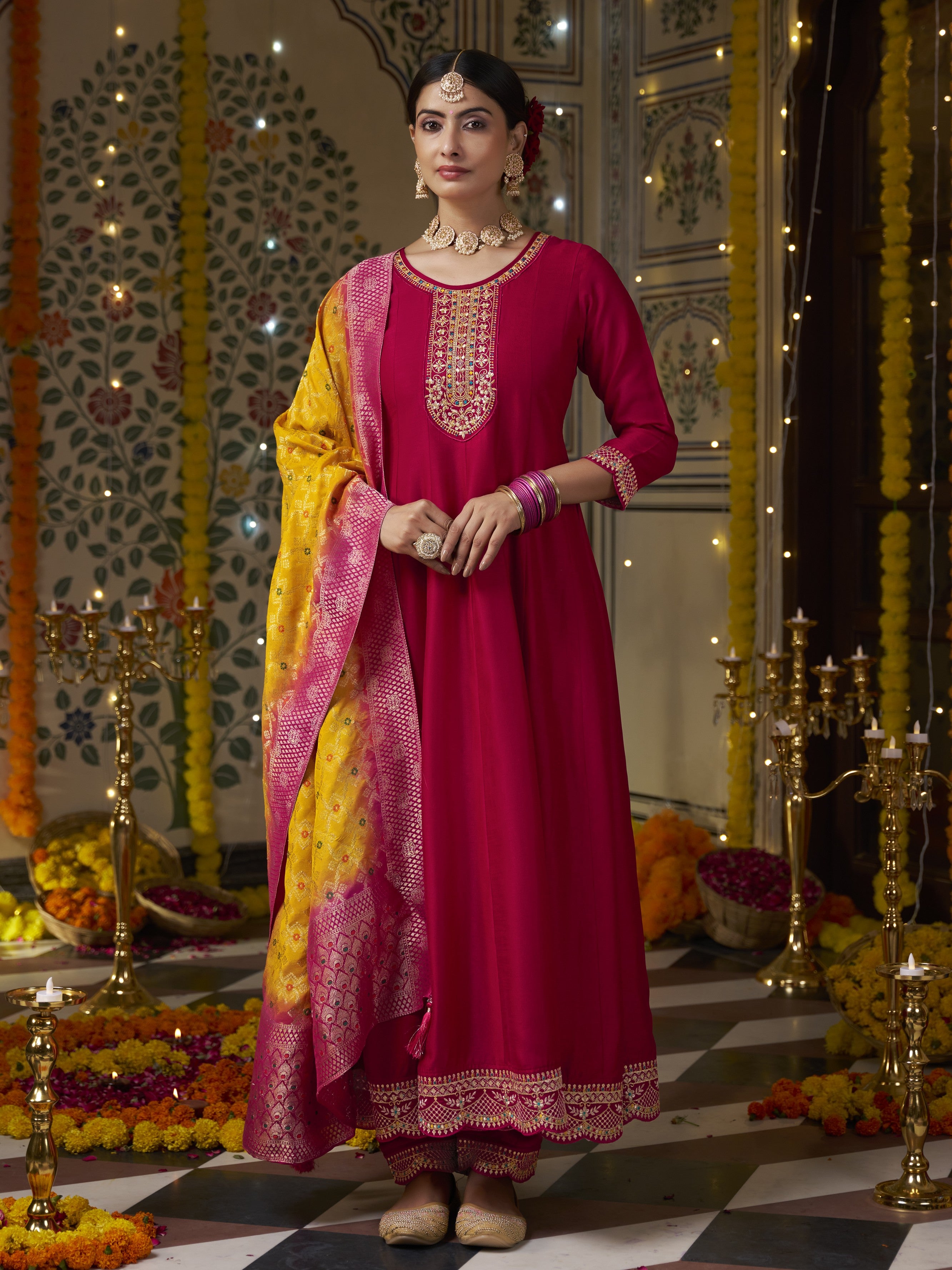 Aachal Flair Suit