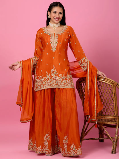 Gauri Palazzo Suit - Roop Darshan