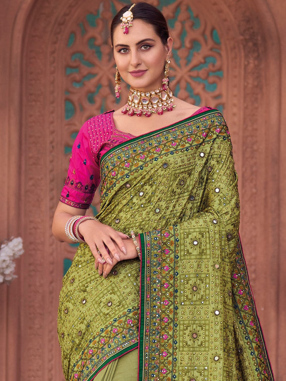 Binni Saree - Roop Darshan