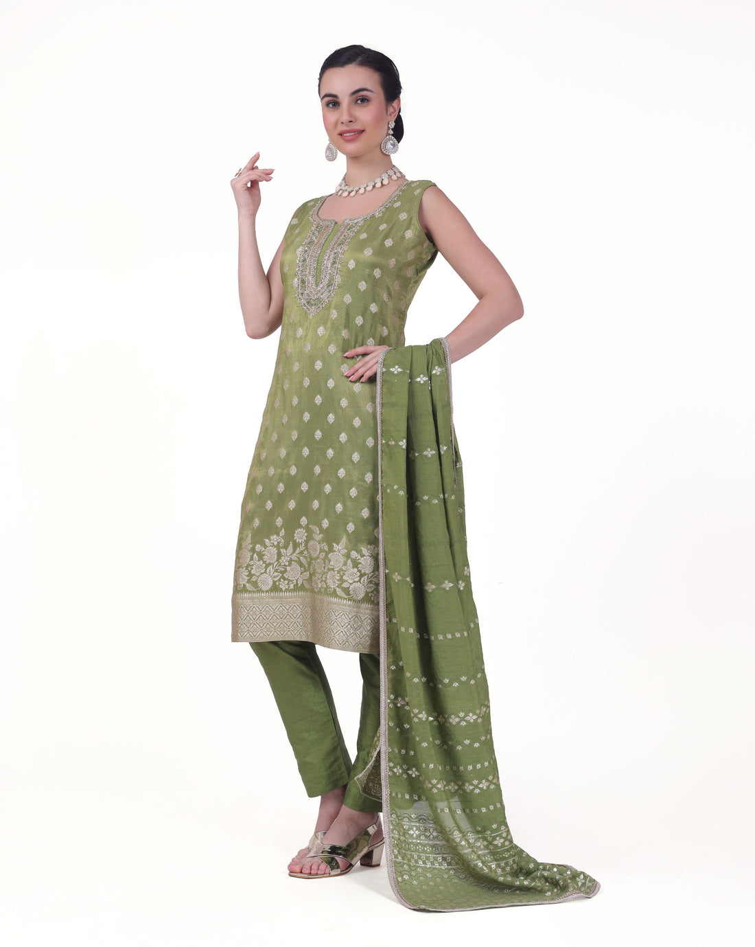 Dipali Kamiz &amp; Pant - Roop Darshan